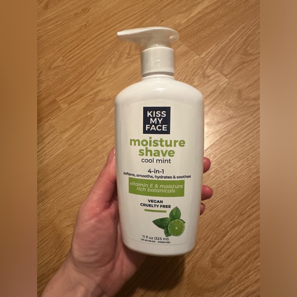 Kiss my face shave moisturizer